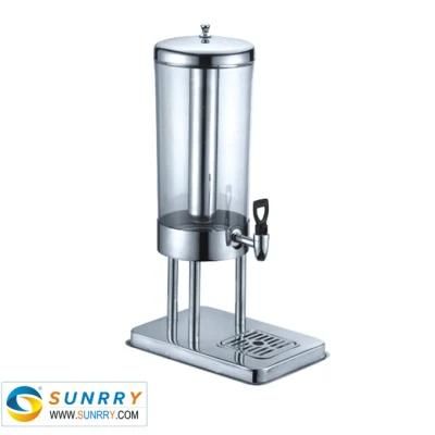 Commercial stainless Steel Glass Beverage Drink Juice Blinder Dispenser Stand