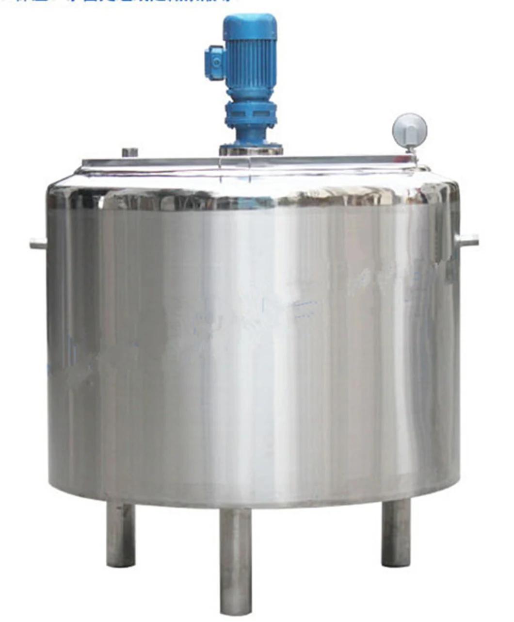 Stainless Steel Tank Electric Heating Tank Mixer Mixing Tank