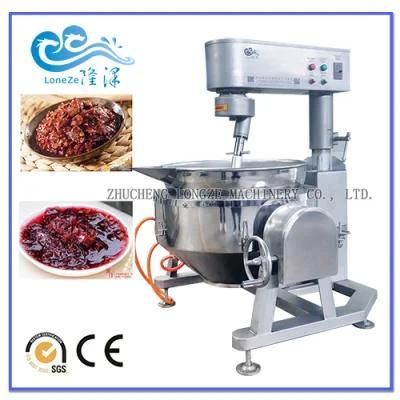 Factory Supply Industrial Stainless Steel Automatic Fruit Jam Cooking Mixer Machine