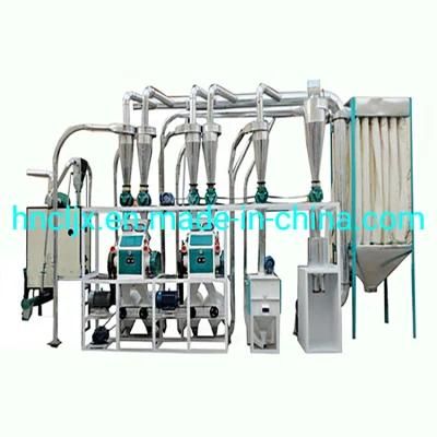 Automatic Complete Corn, Wheat, Maize, Rice Flour Milling Machine Line