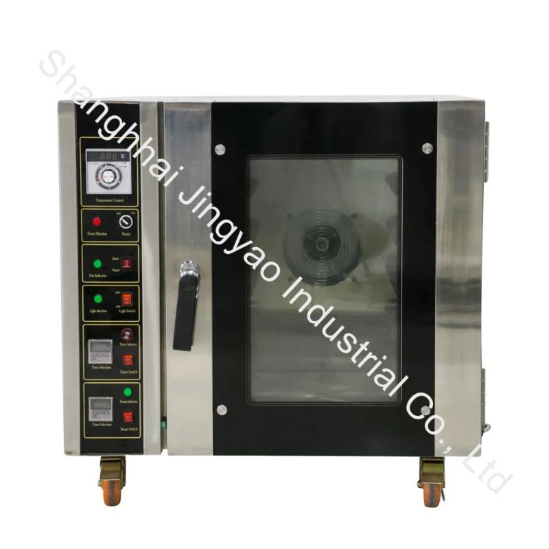 Instrument-Type Convenient Hot-Air Convection Oven Commercial 6/8/10 Trays Industrial Baking Bread Baking Oven Stainless Steel Oven for Bakery