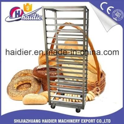 Stainless Steel Trolley Baking Rack Trolley/Bread Food Trolley