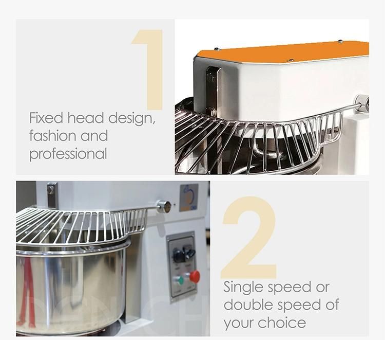 Chinese Manufacturer Pizza Spiral Mixer Automatic Mixer Pasta Maker 30L 12kg Pizza Dough Mixer