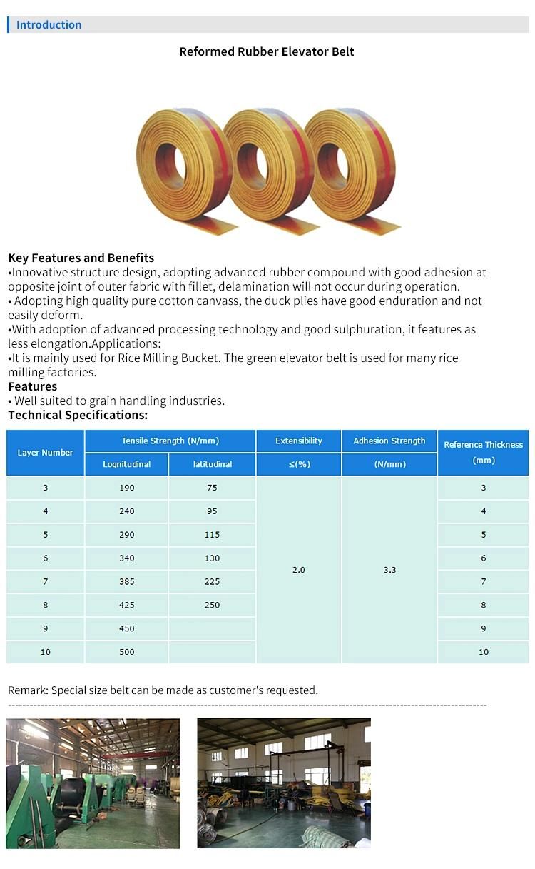 Polyamide Nylon Power Flat Transmission Belt with Competitive Price