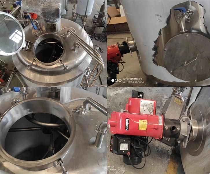 Hot Sale 500L Mash Tun Microbrewery Beer Brewing Equipment for Brewery SUS 304 Material