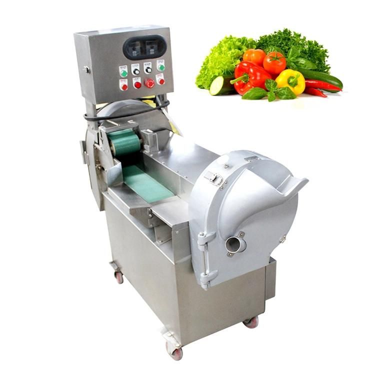 High Quality Leafy Vegetable Carrot Onion Potato Chip Electric Cutter Strip Cutting Machine Commercial Fruit Chopper Slicer