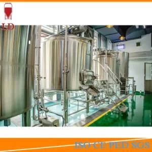 SUS304 Stainless Steel Draft Beer Brewery Production Equipment Brewing Making System ...