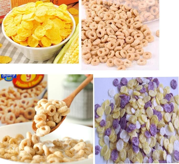 Breakfast Cereal Corn Flakes Full Automatic Production Line