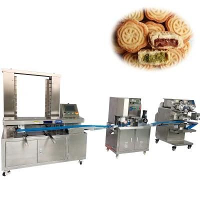 Automatic Maamoul / Mooncake Making Machine and Tray Aligning Machine