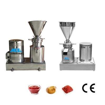 304 Stainless Steel Mustard Seed Paste Grinder Machine Colloid Mill and Peanut Butter ...