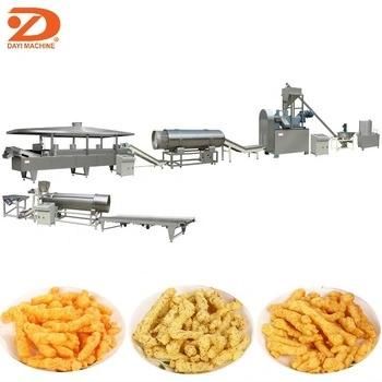 Complete Manufacturing Machines Cheese Curls Cheetos Kurkure Machinery