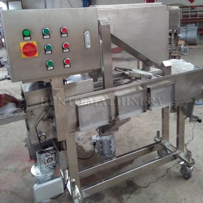 Factory Direct Supply Electric Burger Patty Forming Sizing Crumb Frying Machine / Hamburger Patty Production Line