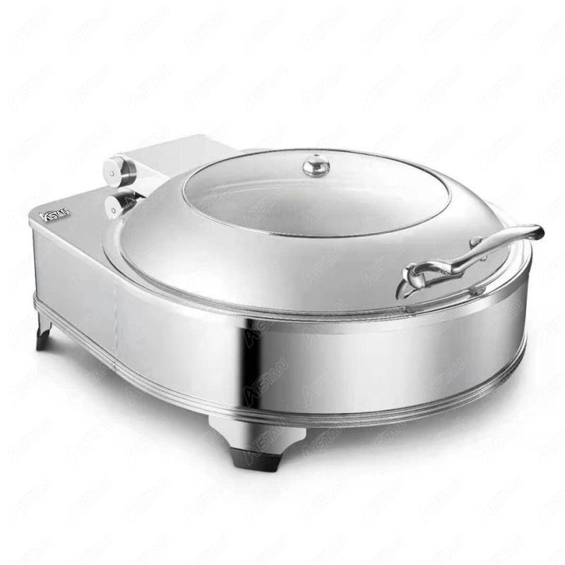 Sy03 Buffet Food Warmer Heater Chaffing Dishes Stainless Steel Foldable Chafing Dishes for Catering
