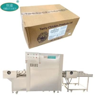 Frozen Chicken Food Carton Sterilizer Sterilizing Machine