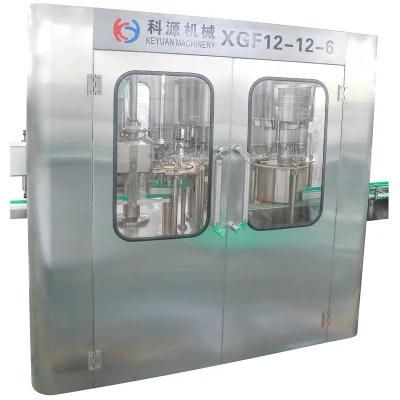 Automatic Plastic Bottle Fruit Juice Water Filling Machine