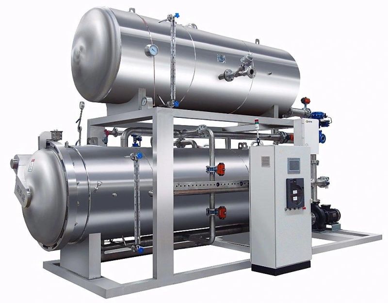 Hot-Sale Hot Full Water Retort Autoclave Steam Sterilization for Food
