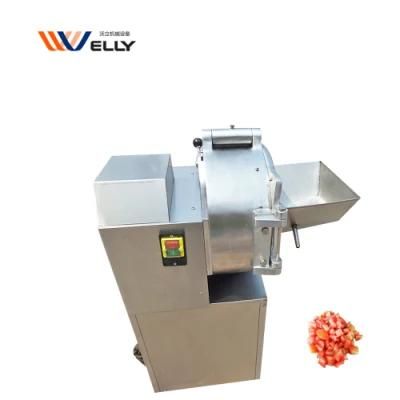 Sample Operated Fruit Root Vegetable Carrot Tomato Dicing Dicer Machine for Restaurant