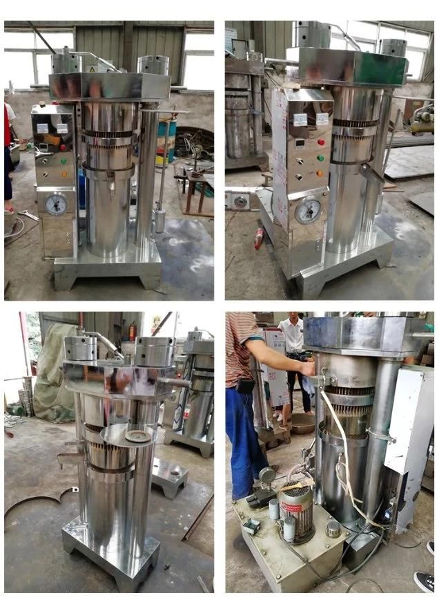Sesame Hydraulic Oil Press Machine