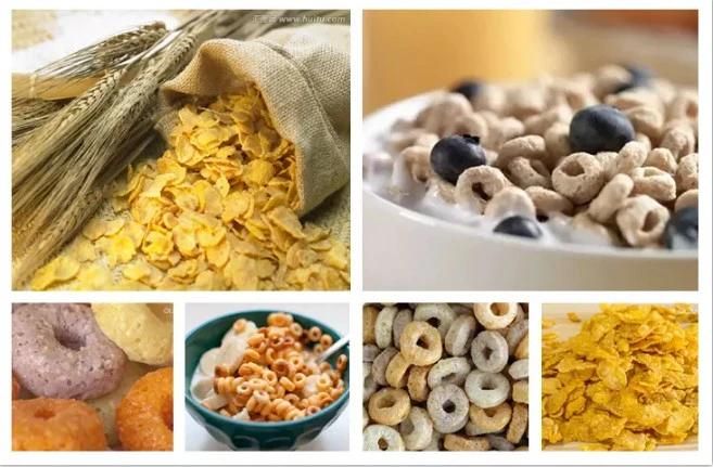 Corn Flakes Crispy Cereals Snacks Processing Machine Line