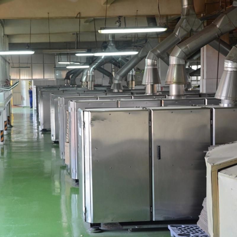 Durable Fully Automatic Waffle Cone Production Line of 89 Baking Plates (14m long)