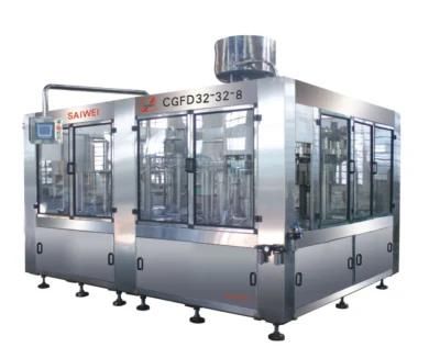 Automatic Soft Drink Carbonated Beverage Filling Machine for Soft Drinks