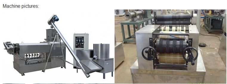 3D Extruded Potato Pellet Snacks Food Machine