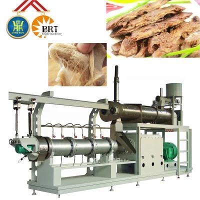Dry Soybean Manufacturing Extruder Soya Protein Processing Machinery Texture Soy Protein ...