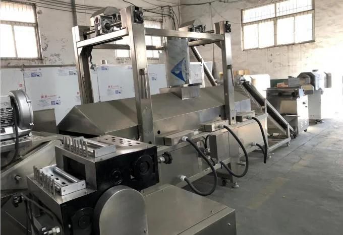 Doritos Snacks Production Line Video Corn Flour Doritos Making Machine