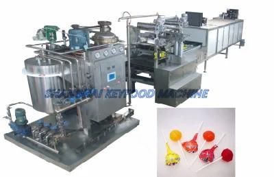 Automatic Hard/Jelly/Lollipop/Toffee Candy Machine/Production Line with Wrapping Machine