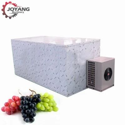 Eco - Friendly Grape Fruit Hot Air Pump Dryer Drying Equipment