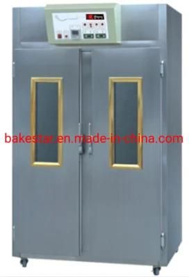 Double Doors 50mm PU Insulataion 32trays Bread Dough Retarder Proofer with Freezing