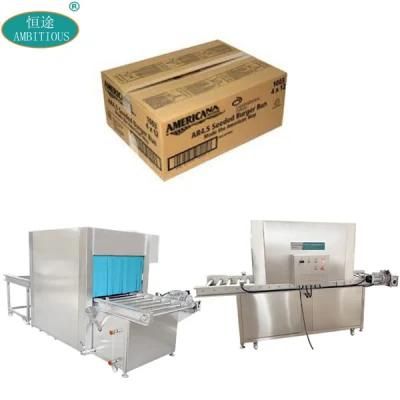 Frozen Beef Package Carton Sterilizing Tunnel