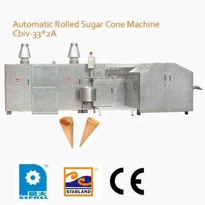 Automatic Rolled Sugar Cone Machine (Cbiv-33*2A)
