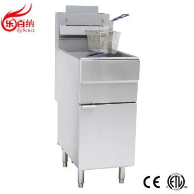 China Manufacturer Commercial Gas Turkey Deep Fat French Fries Chicken Fish Chips Fryer ...