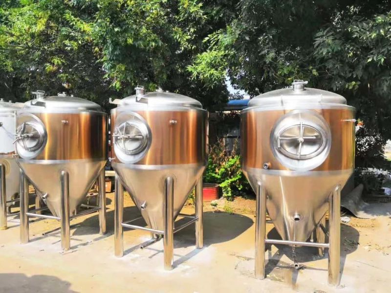 500L 1000L Red Copper Hotel Pub Bar Restaurant Beer Brewing Micro Brewery Equipment