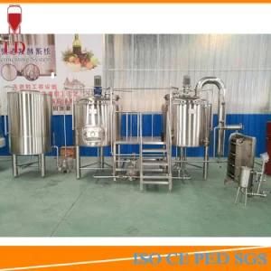 Customized Sanitary Beer Brewery Making Equipment High Garde Kits Pilot Brewing System ...