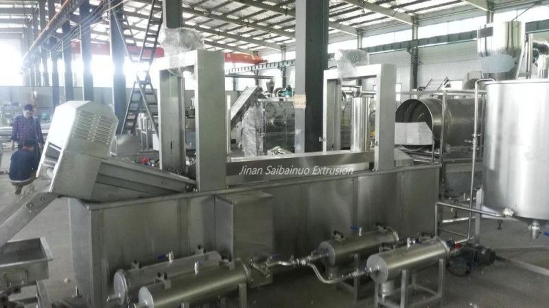 Doritos Bugle Chips/Corn Chips Machine/Fried Flour Snacks Production Line