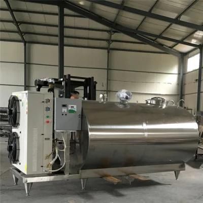 Stainless Steel Milk Reception Cooling Storage Buffer Holding Tank