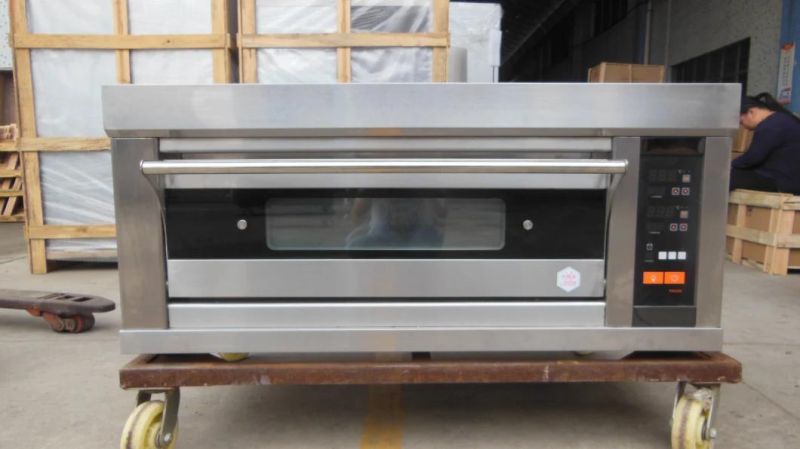 Manufacturer Industrial One Layer Three Tray Stainless Steel Electric Steam Oven