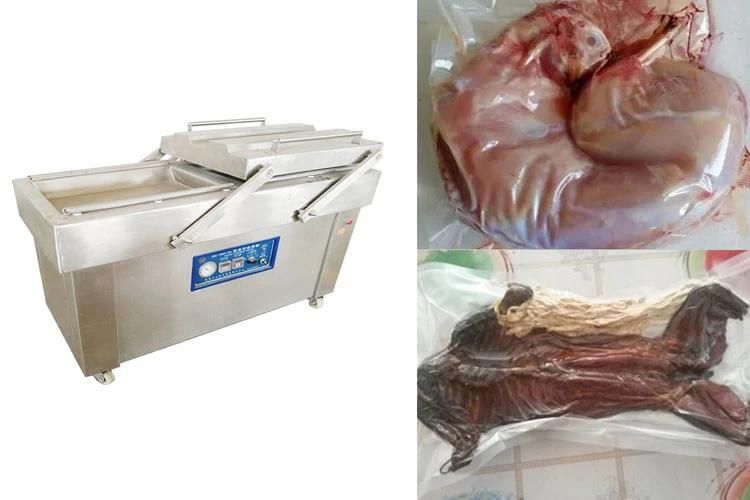 Food Vacuum Paker Sealing Machines Rabbit Meat Vacuum Pack Machine