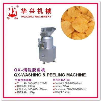 Qx-Washing &amp; Peeling Machine (Potato Chips Production Line 120-150Kg/h)