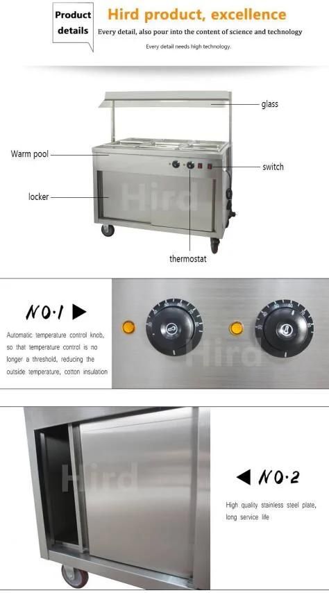 Electric Plate Warmer Cart (HYH-3) Ce