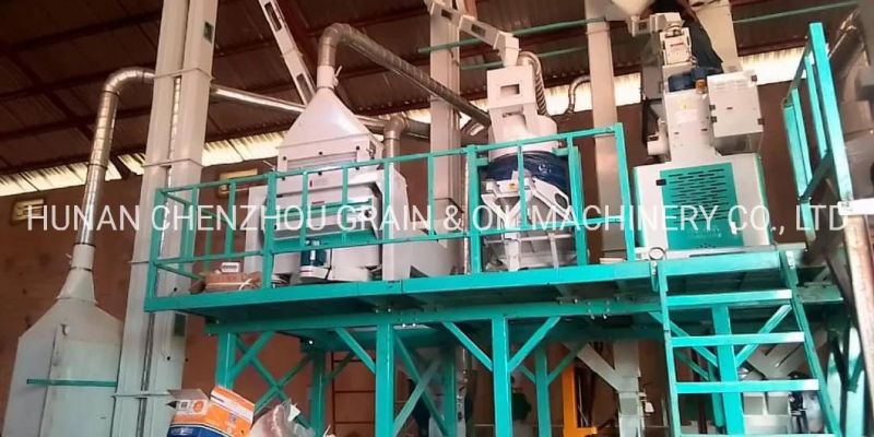 Clj 50- 150tpd Turn Key Complete Set Rice Milling Machine Rice Mill Machine Rice Processing Line