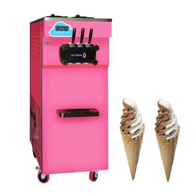 Soft Serve Ice Cream Making Machine with Air Pump