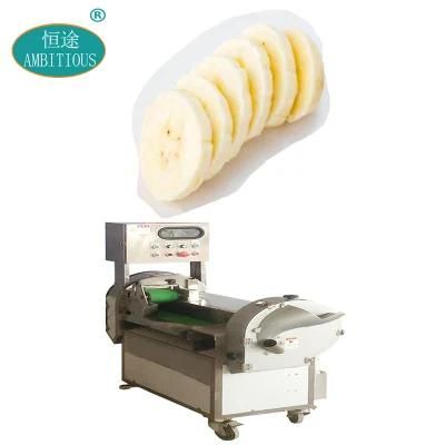 Fruit Root Vegetable Dicing Cutting Machinery Banana Slicing Machine