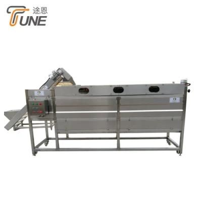 200kg/H Potato Chips Production Line Machine Fryer Machine Price