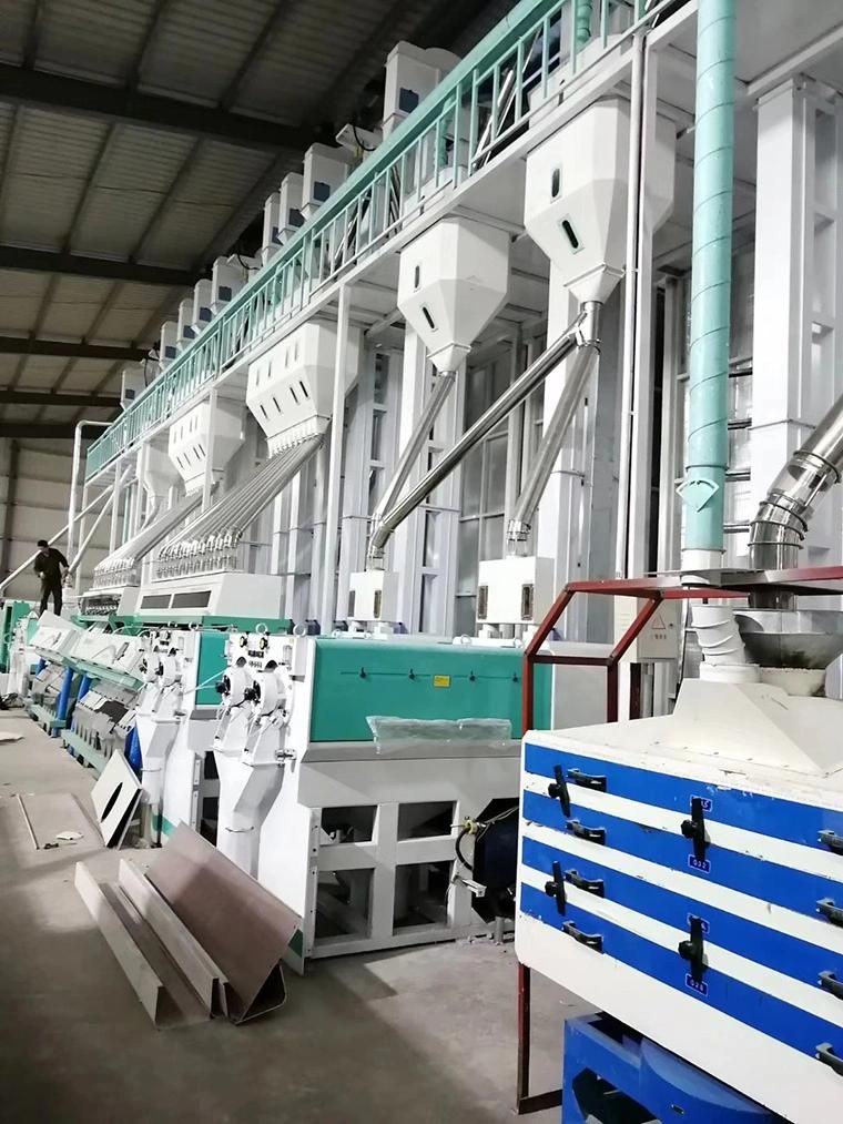Automatic Feeding Rice Milling Machine Bran Huller Water Rubber Rice Polisher