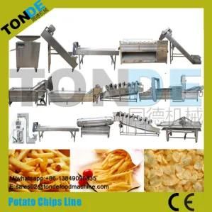 50kg/H Industrial Purple Sweet Potato Chips Crisps Making Machine