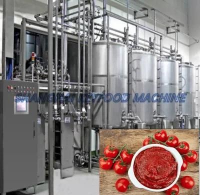 Fully-Automatic Tomato Saurce Tomato Puree Tomato Paste Production Line