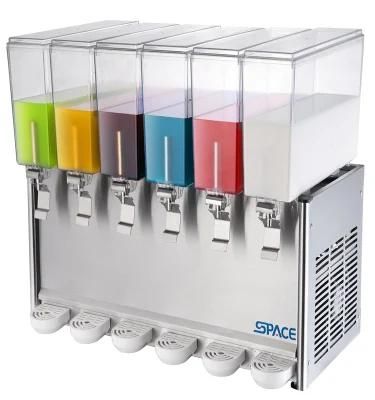 Commercial 6 Tanks Juice Dispenser Machine